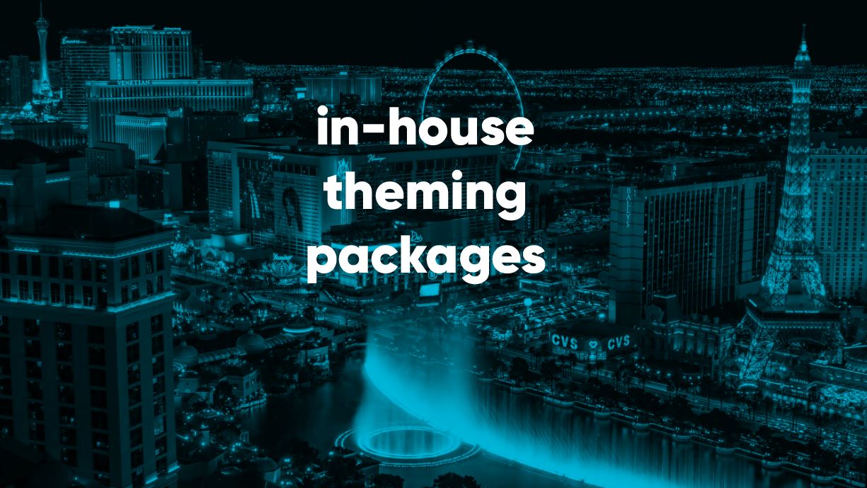 night cityscape with illuminated buildings and water fountain