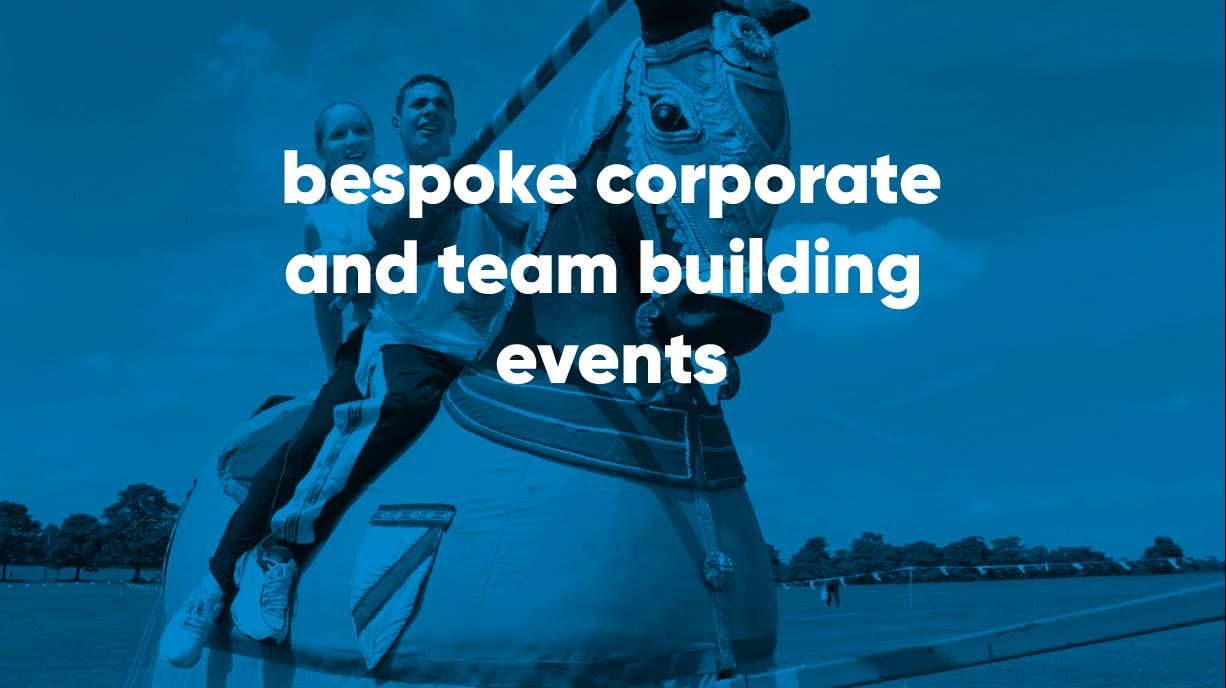 two people on giant horse costume outdoors