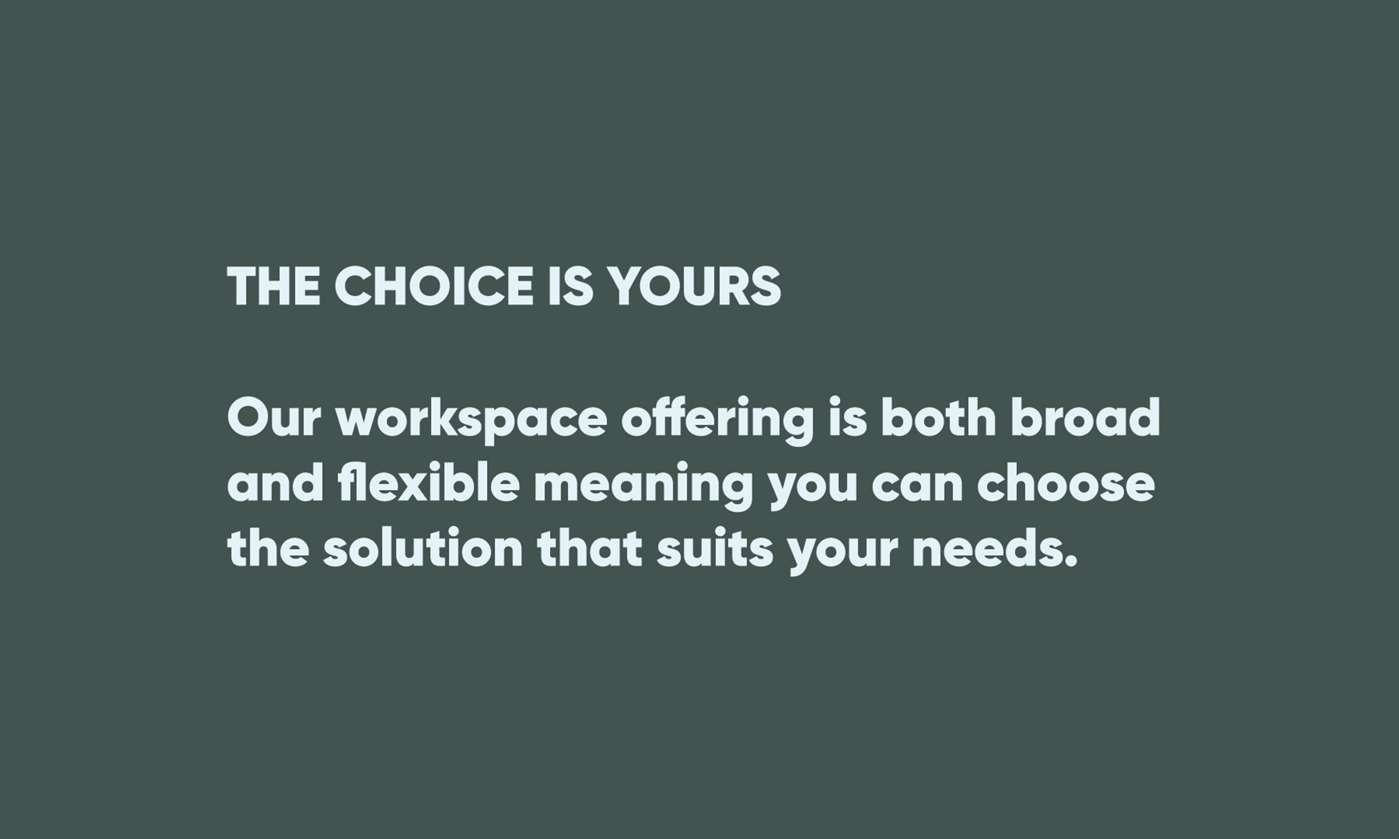 CHOICE ASSET