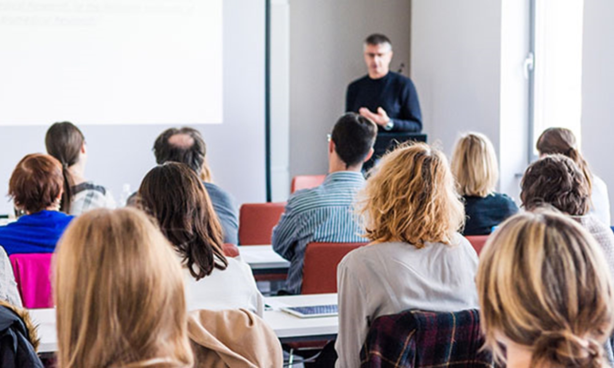 Adults Learning Classroom