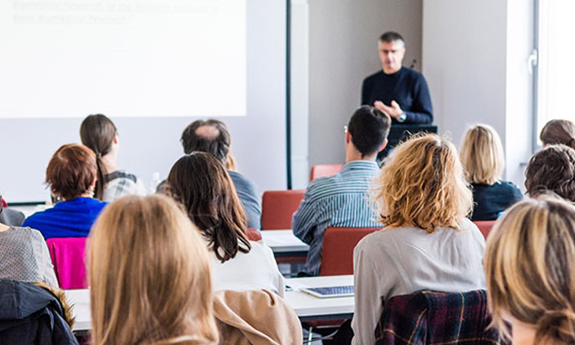 Adults Learning Classroom